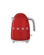 Smeg KLF03RDUK Cordless Jug Kettle in Red 3D Logo