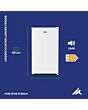IceKing RL111EW Larder Fridge Under Counter W48cm in White