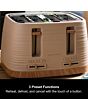 Morphy Richards 243100 Toaster 4 Slice In Brown Felspar Clay Range