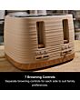 Morphy Richards 243100 Toaster 4 Slice In Brown Felspar Clay Range