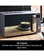Morphy Richards 512001 Microwave 20l in Grey Flint Clay Range