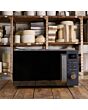Morphy Richards 512001 Microwave 20l in Grey Flint Clay Range