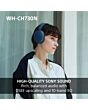 Sony WHCH730NL.CE7 Wireless Noise Cancelling Over ear headphones - Blue