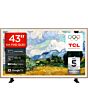 TCL 43A400 PRO-UK 43inch 4K Ultra HD QD-MINI LED AI Art TV