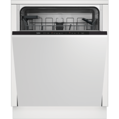 Beko DIN15C20 Integrated Full Size Dishwasher - 14 Place Settings