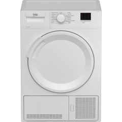 Beko DTLCE80041W Condenser Tumble Dryer 8kg in White