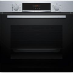 Bosch HQA574BS3B 59.4cm Built In Electric Single Oven - Stainless Steel