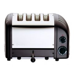Dualit 40370 4 Slot Toaster Black Vario AWS (BUY THIS VARIO AWS TOASTER AND GET 10% OFF ANY DUALIT KETTLE)