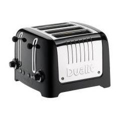Dualit 46205 4 Slice Lite Toaster in Gloss Black