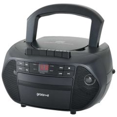 Groove GVPS833BK Radio Cassette CD Player