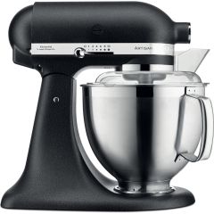 Kitchenaid 5KSM185PSBBK Artisan Mixer in Cast Iron Black