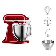 Kitchenaid 5KSM185PSBCA Artisan Mixer in Candy Apple
