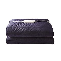 Morphy Richards 610005 Teddy & Flannel Luxury Throw 200cm x 180cm - Blue