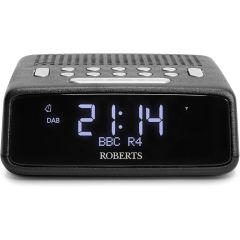 Roberts ORTUSFMB FM Radio Alarm Clock in Black