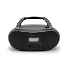 Roberts ZOOMBOX4B Portable Boombox DAB/FM, CD, USB & Bluetooth in Black