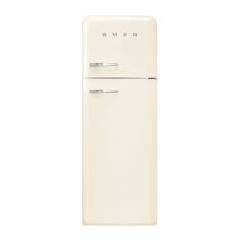 Smeg FAB30RCR5UK 50's Style Freezer Fridge in Cream Right Hand Hinge 