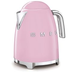 Smeg KLF03PKUK Cordless Jug Kettle in Pink 3D Logo