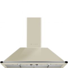 Smeg KT110PE 110cm Cream Chimney Hood