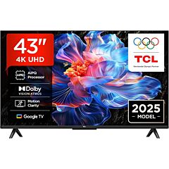 TCL 43V6C-UK 43" 4K Direct LED HDR Google TV