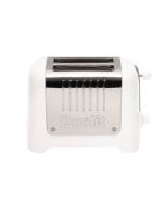 Dualit 26203 2 Slice Lite Toaster in Gloss White
