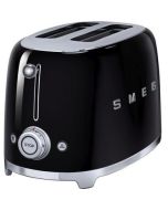 Smeg TSF01BLUK 2 Slot Toaster in Black