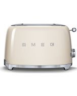 Smeg TSF01CRUK 2 Slot Toaster in Cream