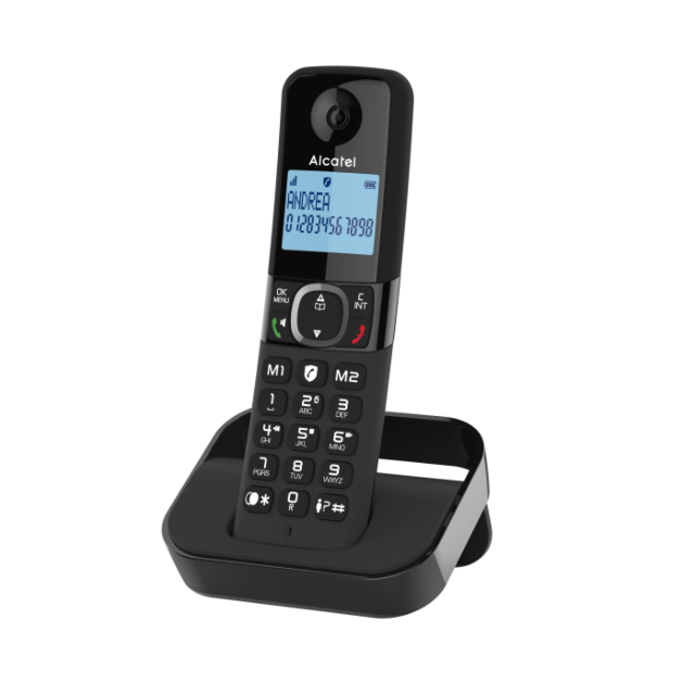 Alcatel F860SINGLE Cordless Phone With Answer Machine