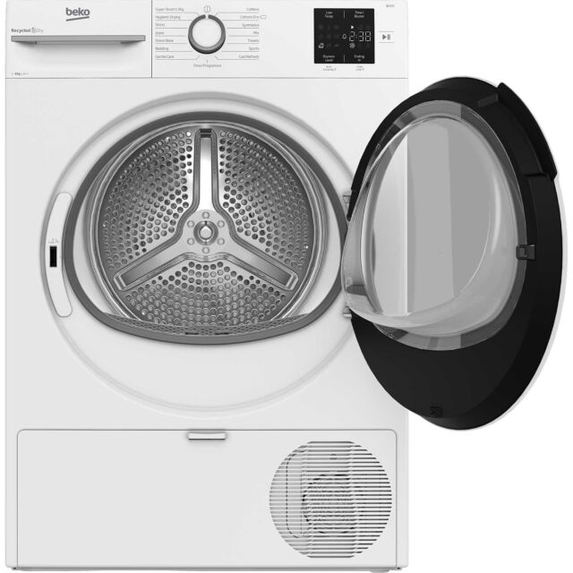 Beko BMN3T3823W 8kg Heat Pump Tumble Dryer - White