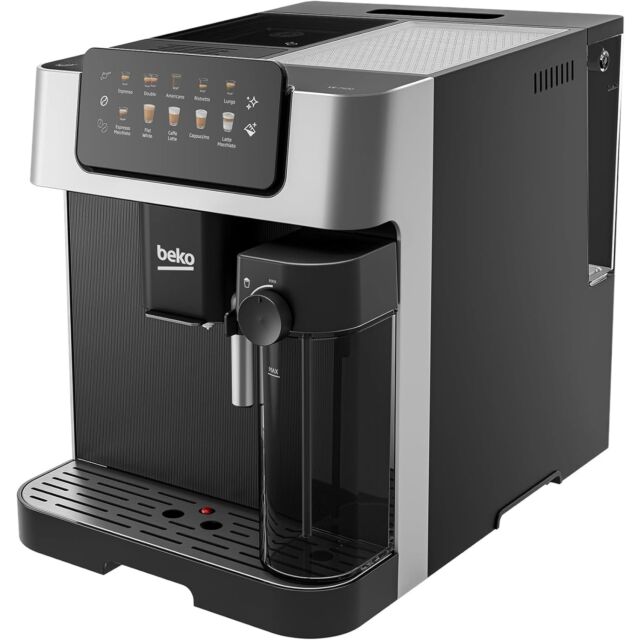 Beko CEG7304X Bean to Cup Fully Automatic Espresso Machine with Integrated Milk Jug - Silver