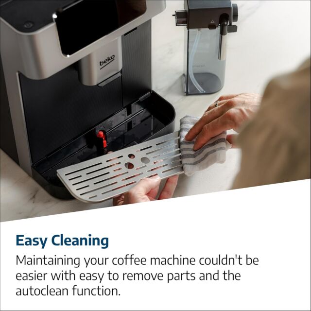 Beko CEG7348X Bean To Cup Fully Automatic Espresso Machine - Silver
