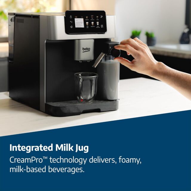 Beko CEG7348X Bean To Cup Fully Automatic Espresso Machine - Silver