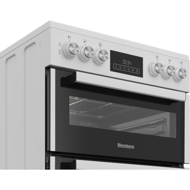 Blomberg HKRN651W Cooker Double Oven Electric W60cm in White