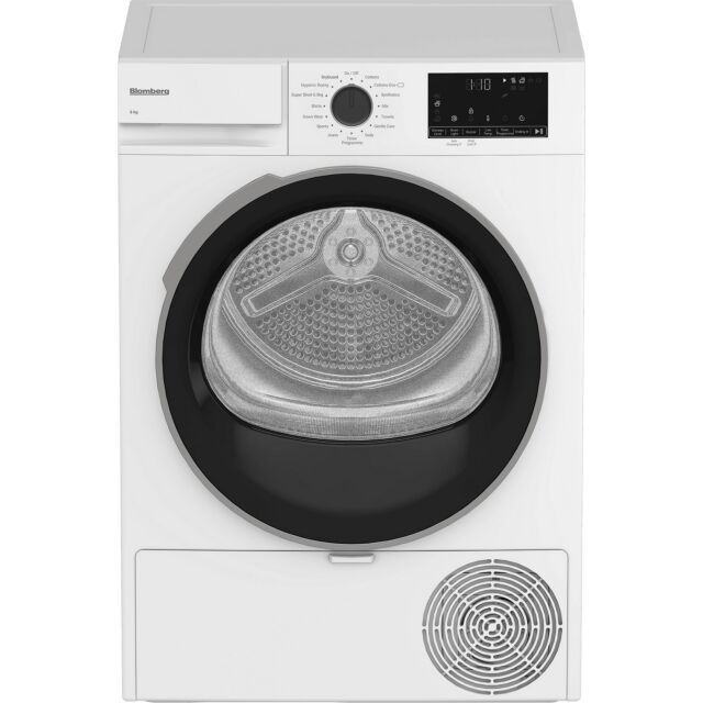 Blomberg LTA18321W Tumble Dryer Heat Pump 8kg in White