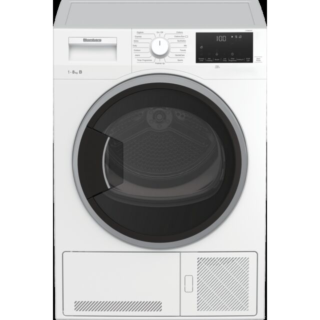 Blomberg LTK38020W Tumble Dryer Condenser 8kg in White
