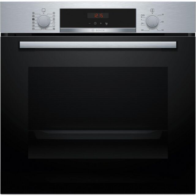 Bosch HQA574BS3B Single Oven Pyrolytic in Stainless Steel