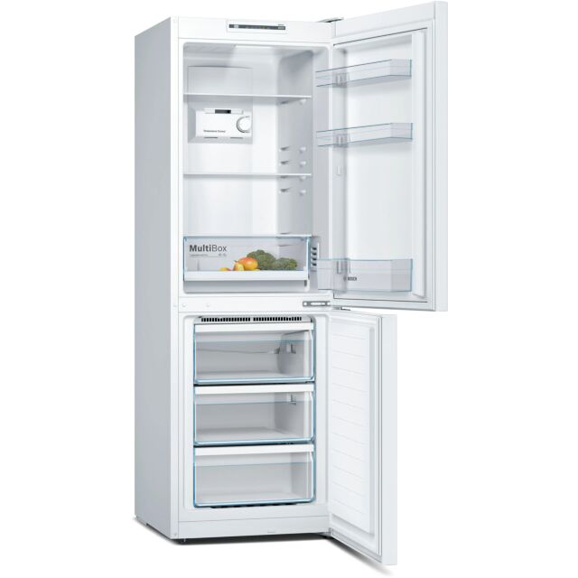 Bosch KGN33NWEBG Fridge Freezer Frost Free H176cm in White
