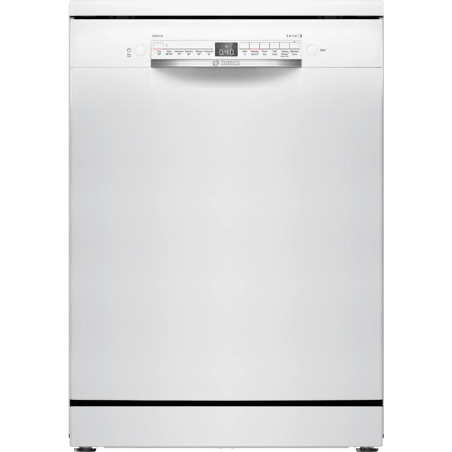 Bosch SMS2HVW06G Dishwasher Freestanding Cutlery Drawer in White