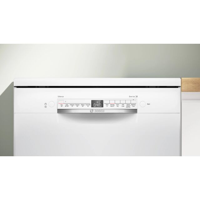 Bosch SMS2HVW06G Dishwasher Freestanding Cutlery Drawer in White