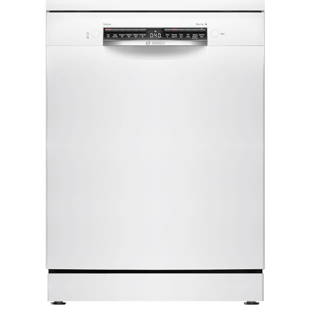 Bosch SMS4EMW06G WiFi-enabled Dishwasher - White - 14 Place Settings