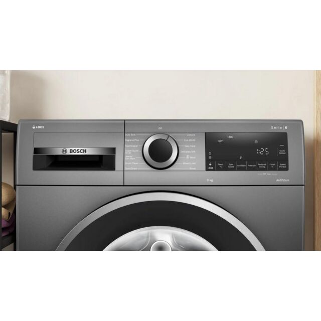 Bosch WGG244ZCGB 9kg 1400 Spin Washing Machine - Graphite