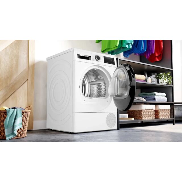 Bosch WQG24502GB Tumble Dryer Heat Pump 9kg in White