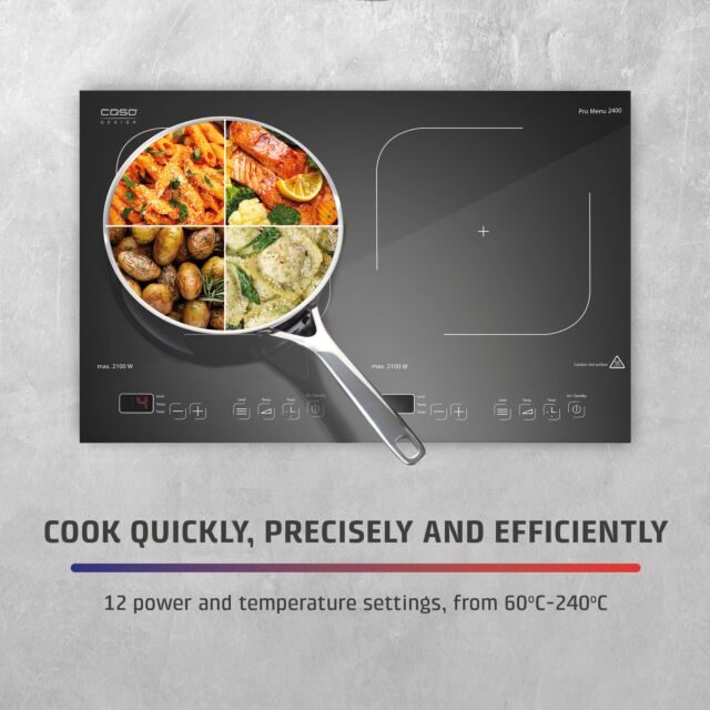 Caso 02229 Portable Double Induction Hob