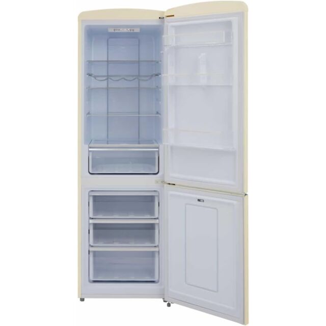 CDA FlorenceBarley Fridge Freezer Frost Free in Cream W60cm