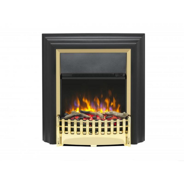 Dimplex KNG20XBR Kingsley Deluxe In Brass Electric Fire