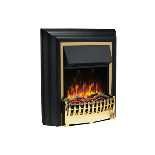 Dimplex KNG20XBR Kingsley Deluxe In Brass Electric Fire