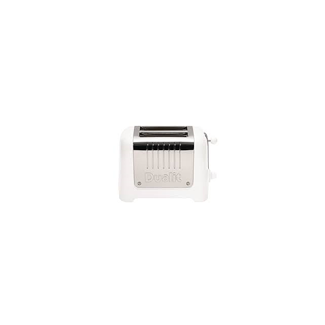 Dualit 26203 2 Slice Lite Toaster in Gloss White