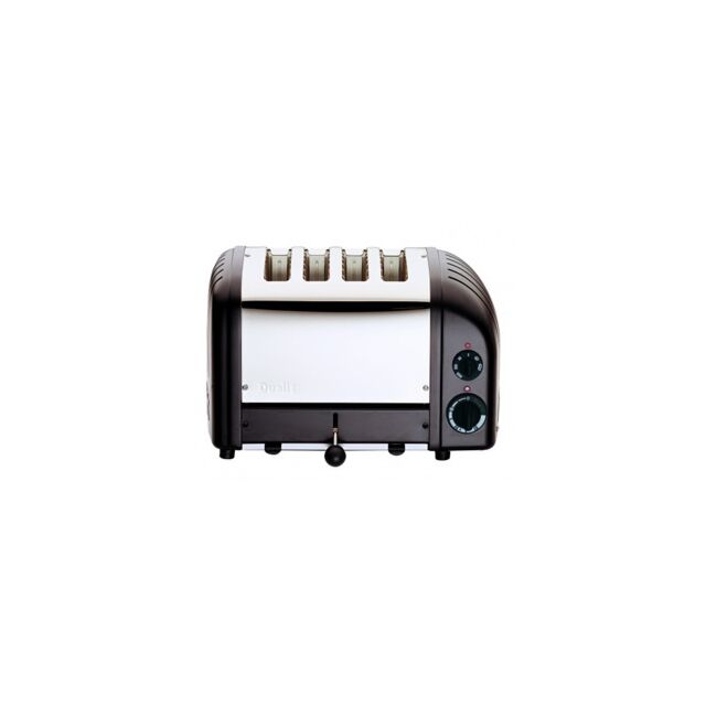 Dualit 40370 4 Slot Toaster Black Vario AWS (BUY THIS VARIO AWS TOASTER AND GET 10% OFF ANY DUALIT KETTLE)