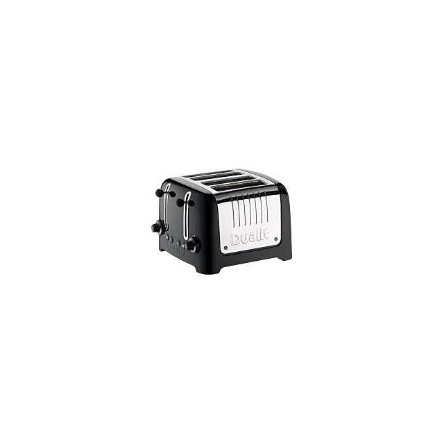 Dualit 46205 4 Slice Lite Toaster in Gloss Black