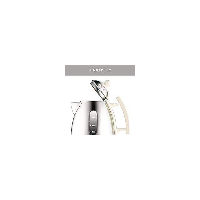 Dualit 72003CW Jug Kettle in Canvas White + Polished Chrome