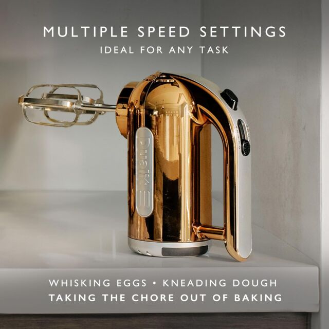 Dualit 89307 Hand Mixer in Copper